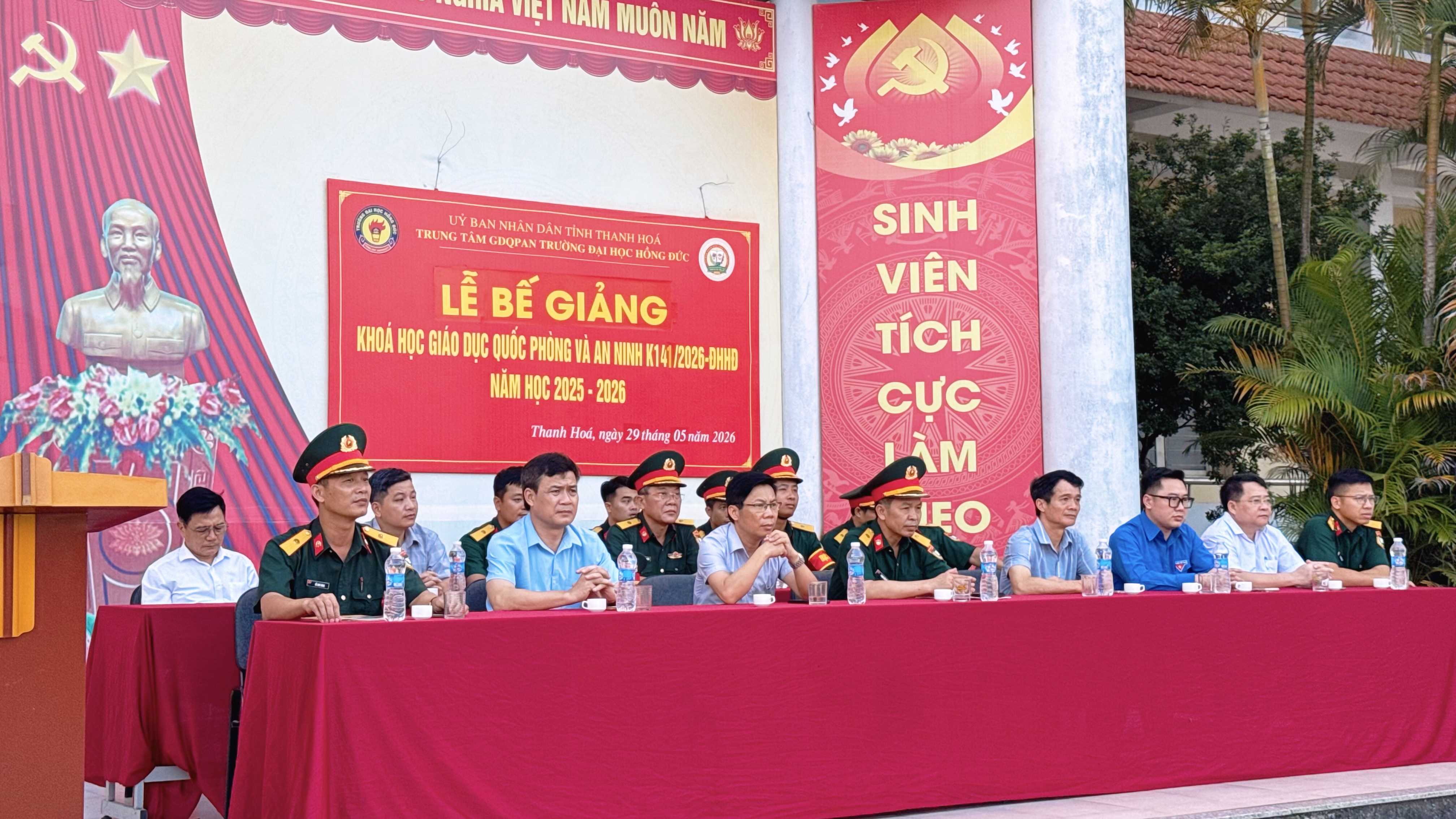 Lễ Bế giảng Khoá học K141/2026-ĐHHĐ năm học 2025-2026